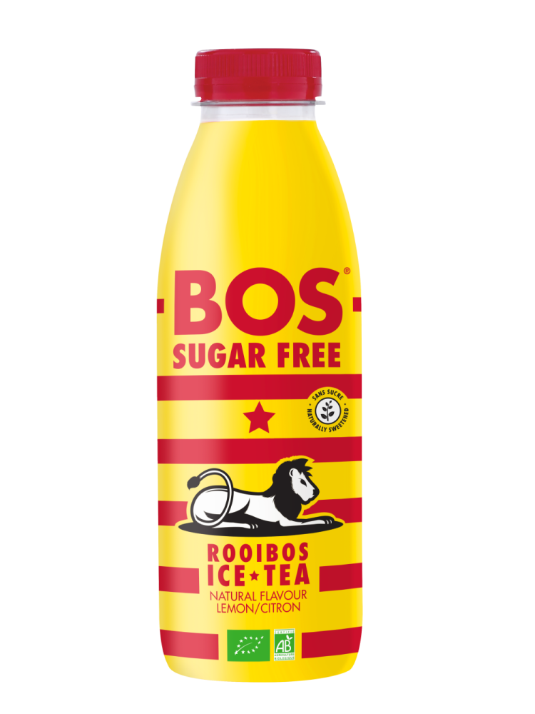BOS Bio Eistee – Lemon Suger Free, Pack of 6 PET Flaschen, 500ml