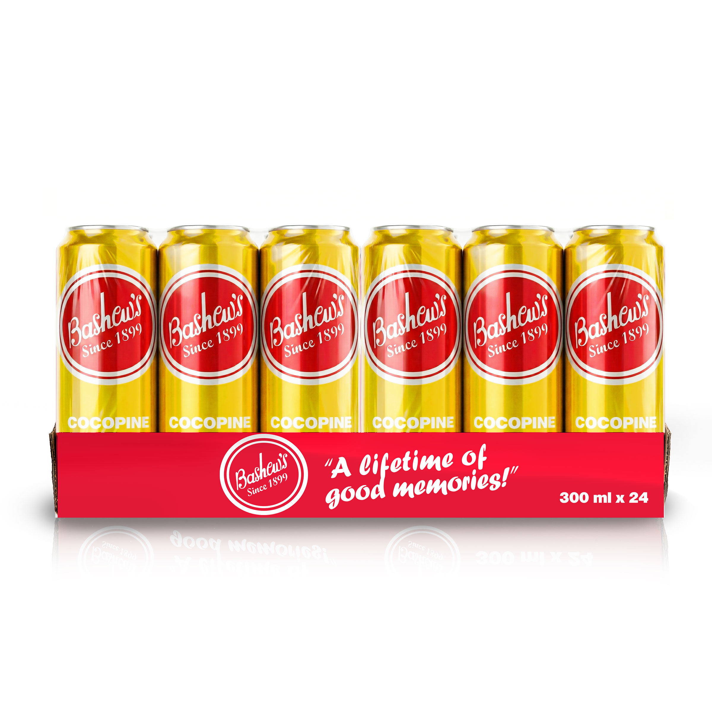 Bashews Sparkling Pineapple & Coconut Flavoured Drink