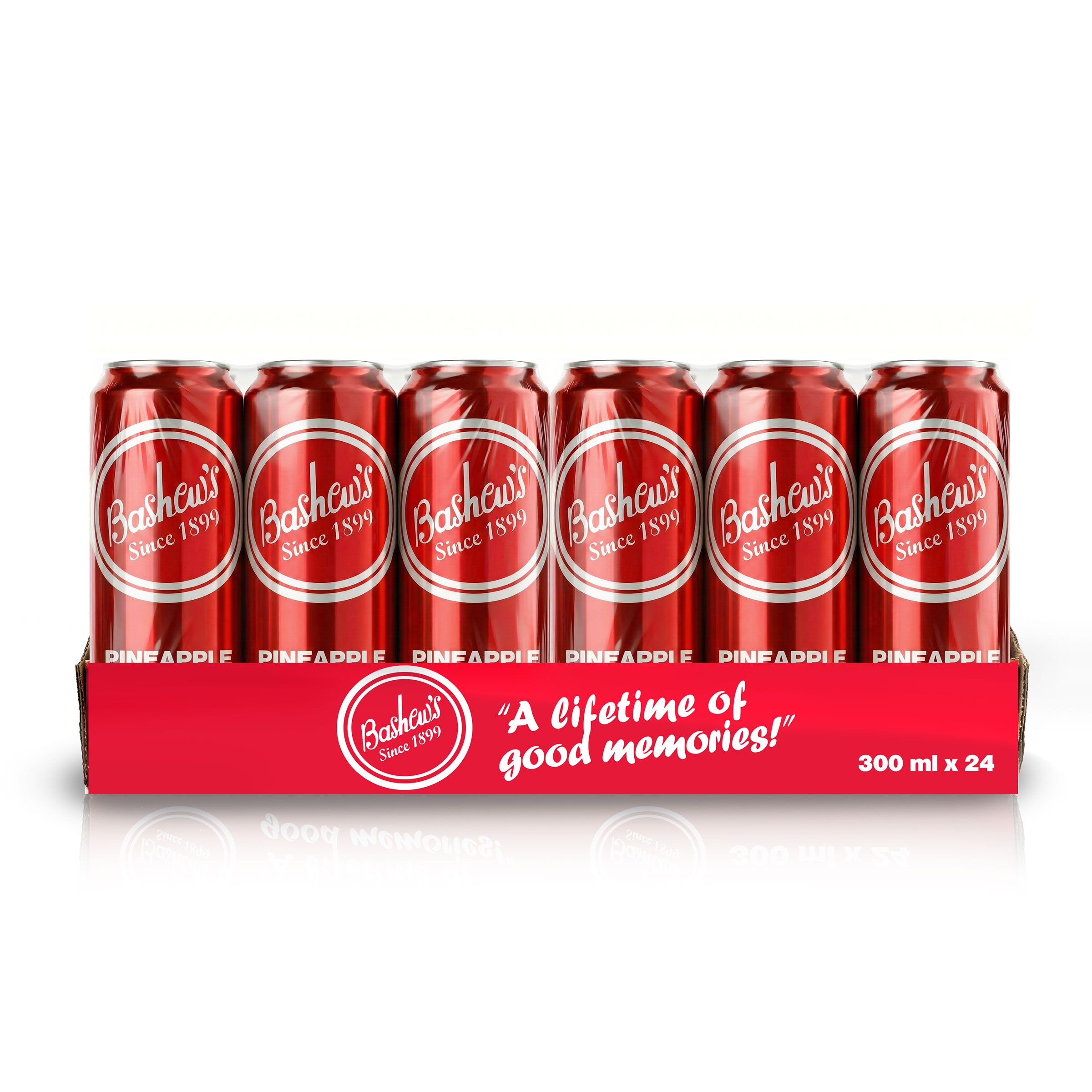 Bashews Sparkling Pineapple Flavoured Drink